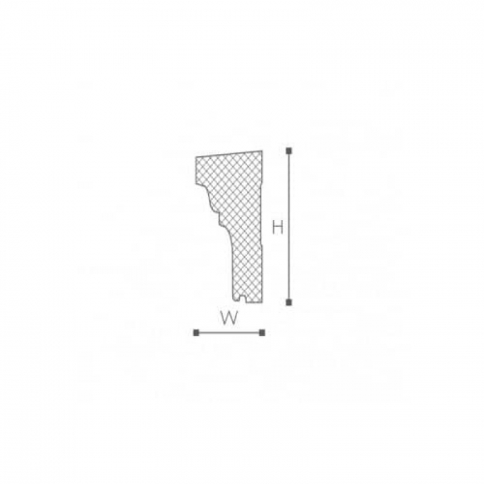 Solbanc decorativ ferestre poliuretan DOMOSTYL FA10 Light [2]