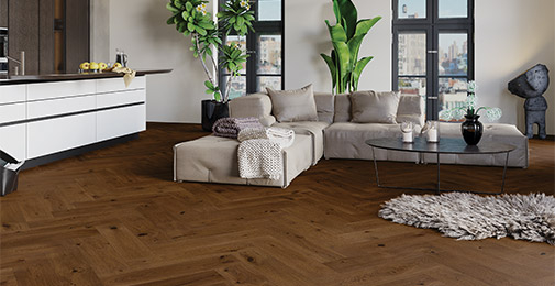 Stejar Brown Sugar Herringbone 180 [2]