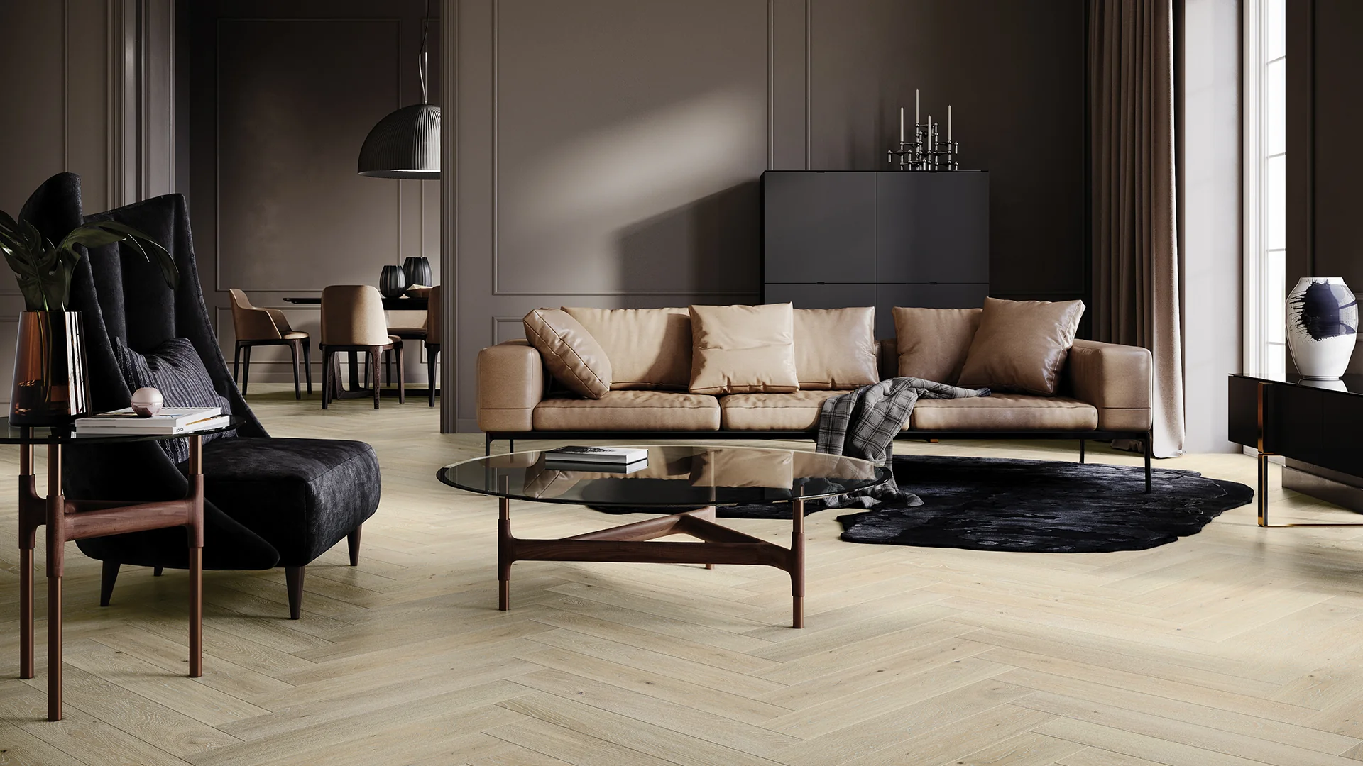 Stejar Grissini Herringbone 130 [3]