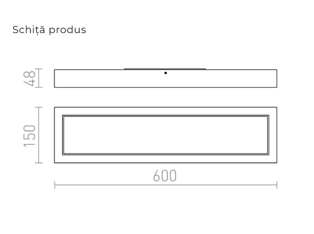 STRUCTURAL LED 60x15 - CORP DE ILUMINAT DE TAVAN [3]