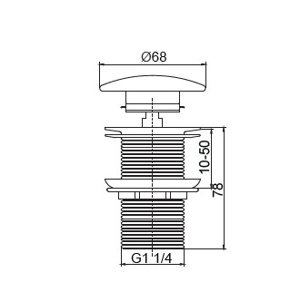 Supapă universală split din alamă - G9803-D [2]