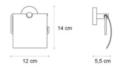 Suport rolă hârtie igienică 140399 SATINE UNO [2]