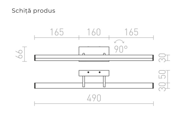 SWAY - lampa de perete [3]