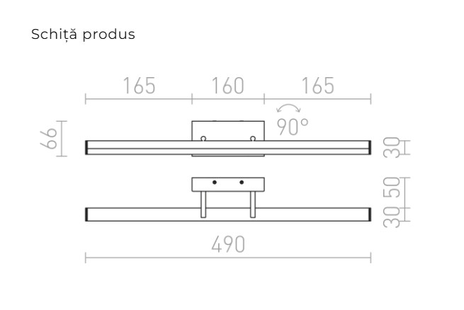 SWAY - lampa de perete [4]