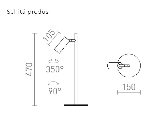 TAPIO DE MASĂ - lampa de masă [4]