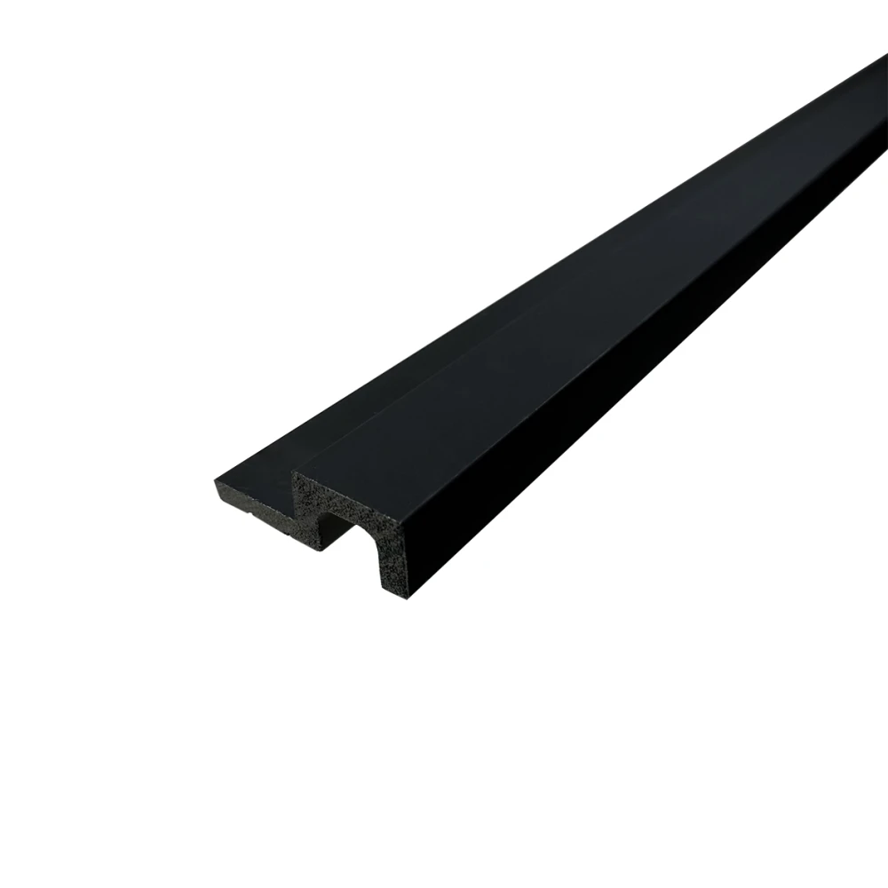 Terminatie Riflaj decorativ, dreapta, negru, 63,4 mm [2]