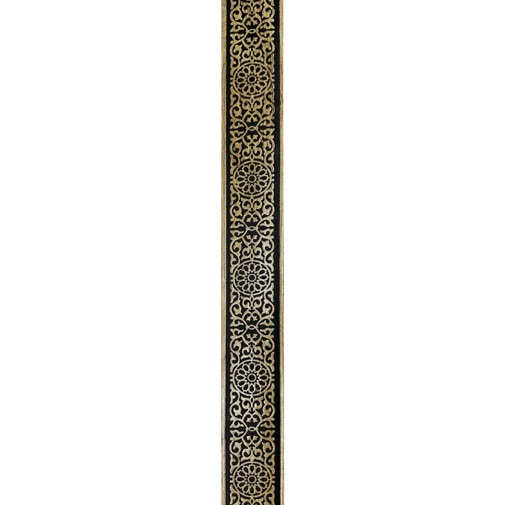 Terminatie Riflaj decorativ,stanga, lemn, 48.1 mm [1]