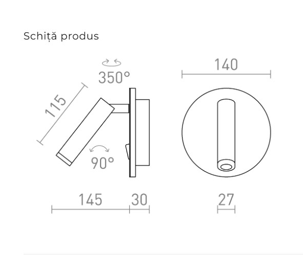 THALIA – Spot luminos LED [4]