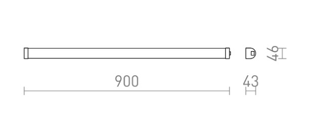 TONIC 90 – LAMPĂ LED DE PERETE [3]