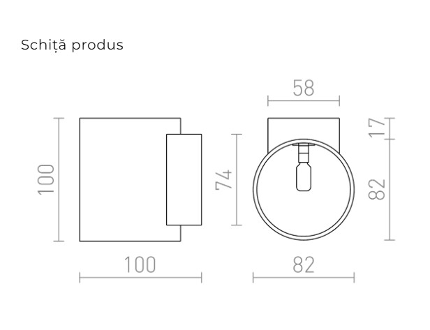 TUBA W - lampa de perete [2]