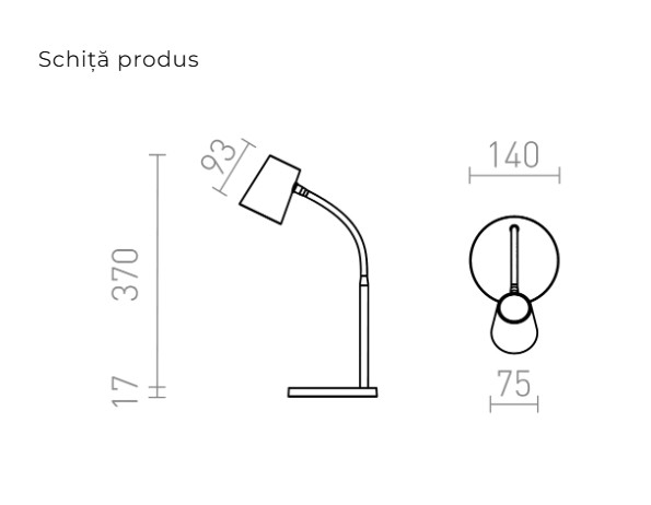 VERINA DE MASĂ – Lampă de masă [4]