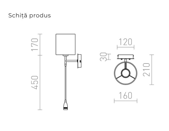 VERSINA – lampă de perete [4]