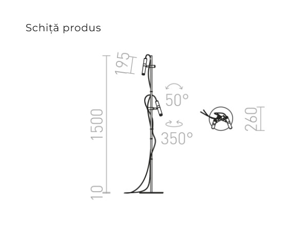 VIPER FL - lampa cu suport [6]