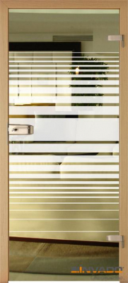 Usi Interior Sticla Securizata - AMBER 3 - Usa Interior Sticla securizata cu toc MDF