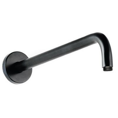 Baterii Cabina Dus - Brat tubular curbat - 40 cm - ANDARE NERO
