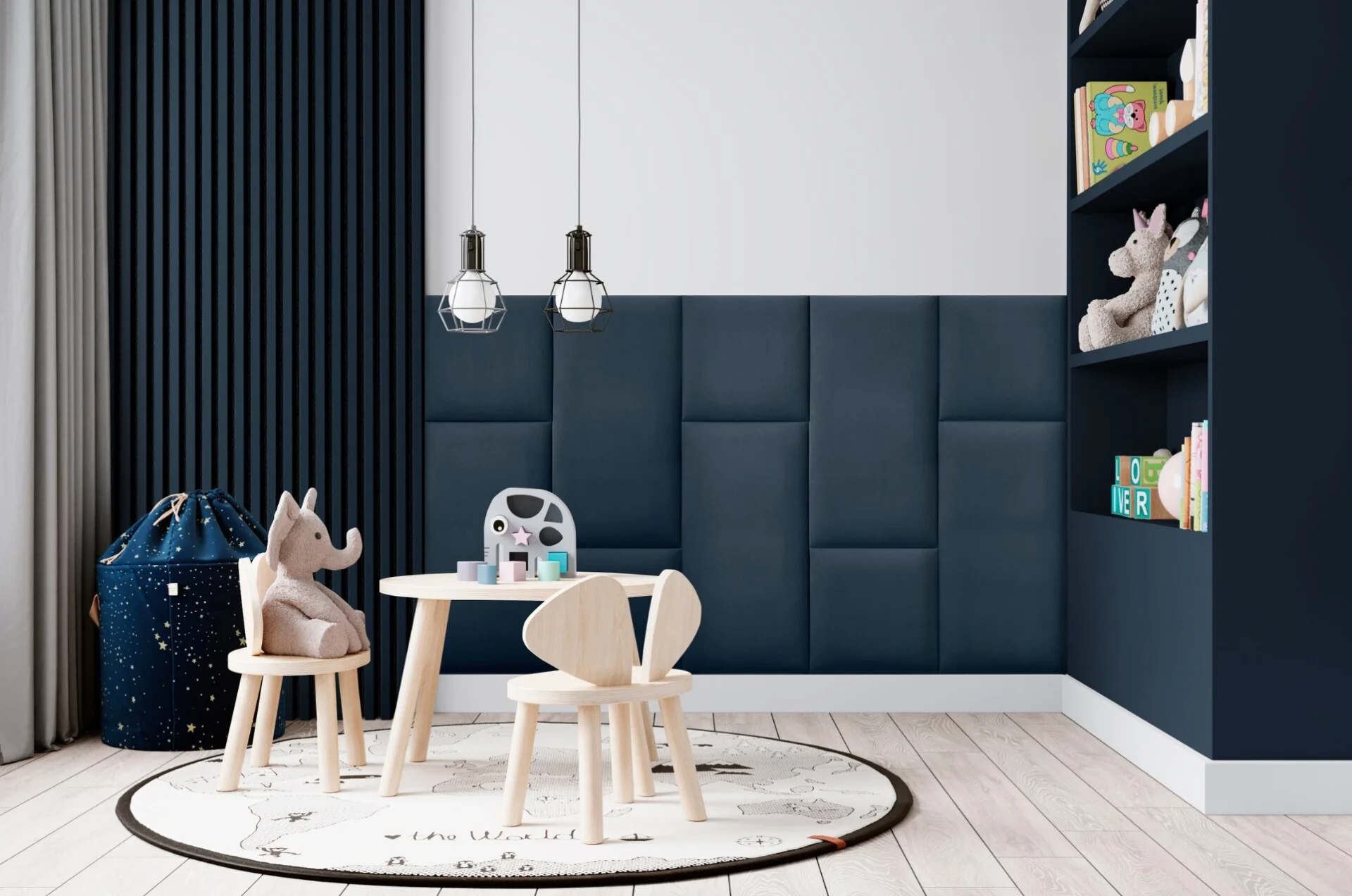 ACOUSTIC LINE NAVY BLUE / BLACK [2]