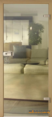 Usi Interior Sticla Securizata - AMBER 14 - Usa Interior Sticla securizata cu toc MDF
