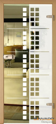 Usi Interior Sticla Securizata - AMBER 11 - Usa Interior Sticla securizata cu toc MDF