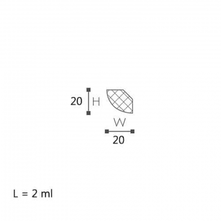 Bagheta decorativa Dynamic LX-20 21X21X2000 [1]