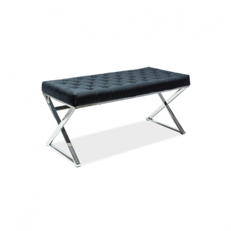 NOUTATI - Bancuta interior Onyx – L 100 x l 46 x h 48 cm