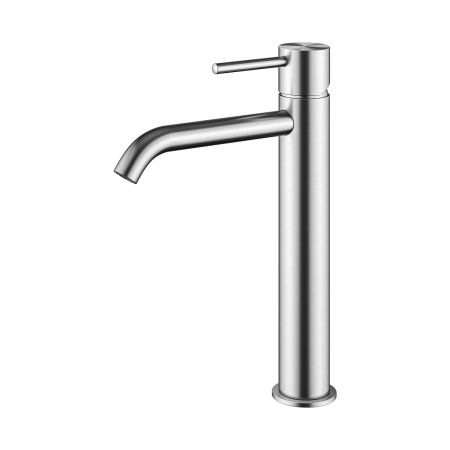 Baterii - Baterie lavoar mixer inalt - S2058 BRUSHED STEEL ETERNITY 316
