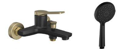 Baterii Cada - Baterie mixer cada - ANDARE NERO BRONZE