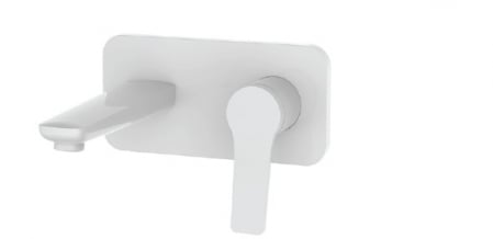 Baterii Lavoar de perete - Baterie mixer de perete lavoar - ANDARE BIANCO