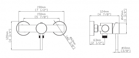 Baterie mixer dus - ARTEMIS CROMO [1]