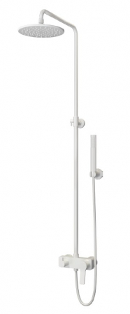 Baterii Cabina Dus - Baterie mixer pentru duș cu cap fix - ANDARE BIANCO