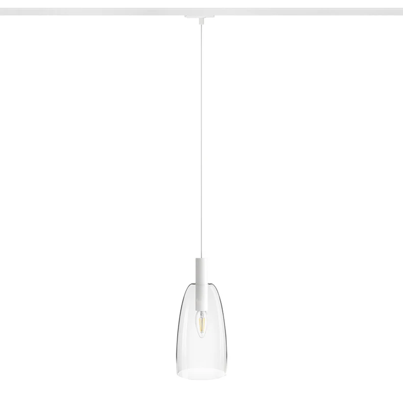 CORPURI DE ILUMINAT - BELLINI E14 – Suspensie pentru șină cu 1-circuit