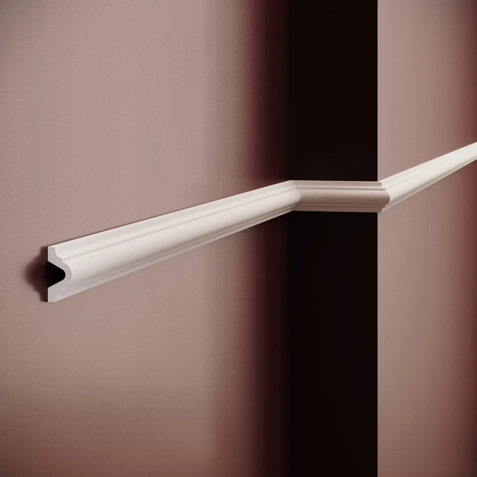 Poliuretan Inalta Densitate - Brau decorativ din poliuretan CR810 - 4x1.8x200 cm