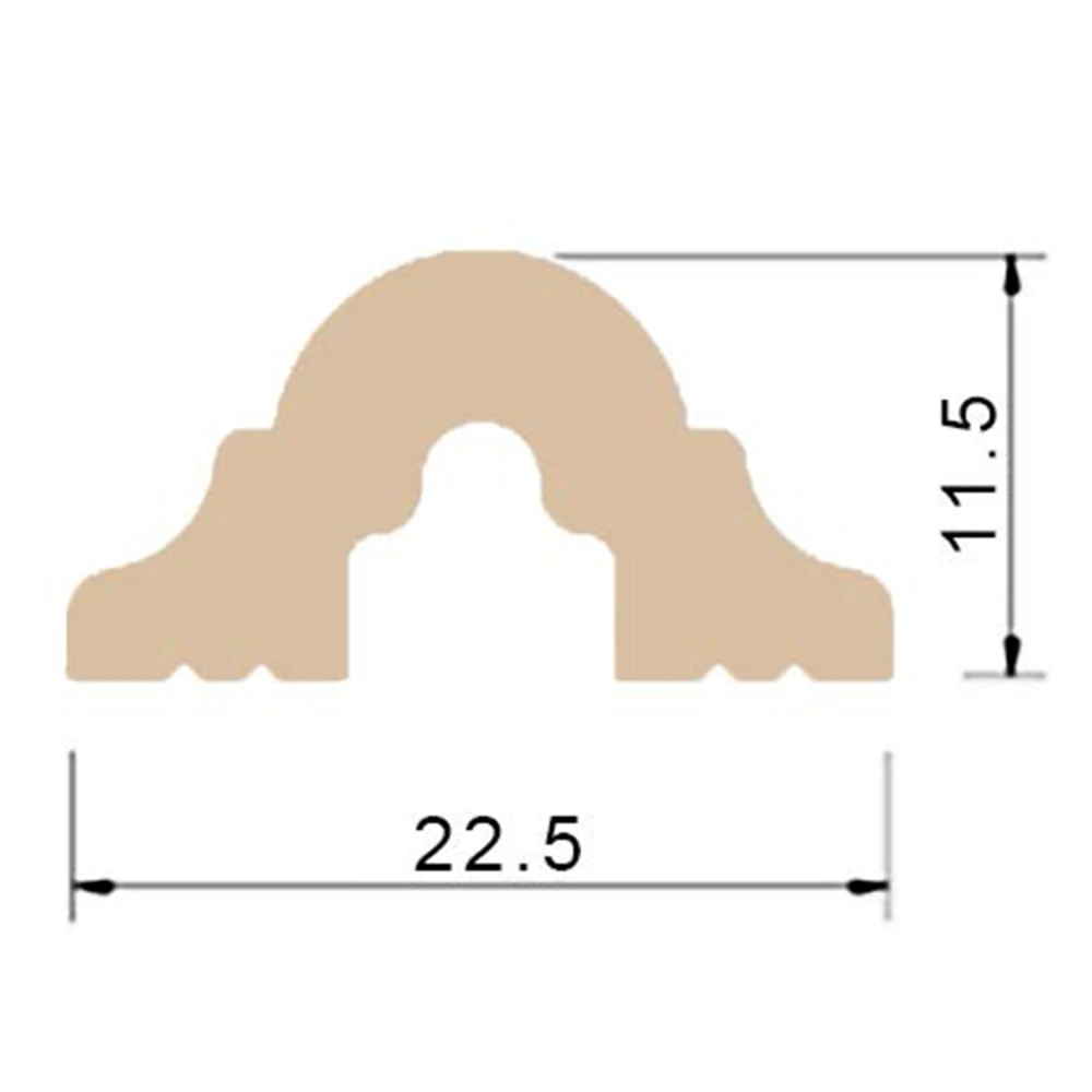 Brau decorativ duropolimer 22.5 mm [2]