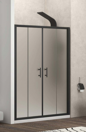 Cabine si panouri de dus - Cabina de Dus - FLORA 600 nero ICY