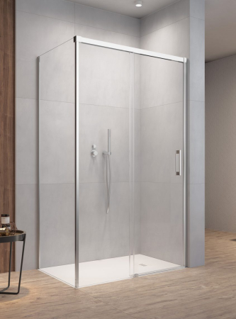 Cabine de dus dreptunghiulare - intrare laterala - Cabina de duș Idea 6 Chrome KDS