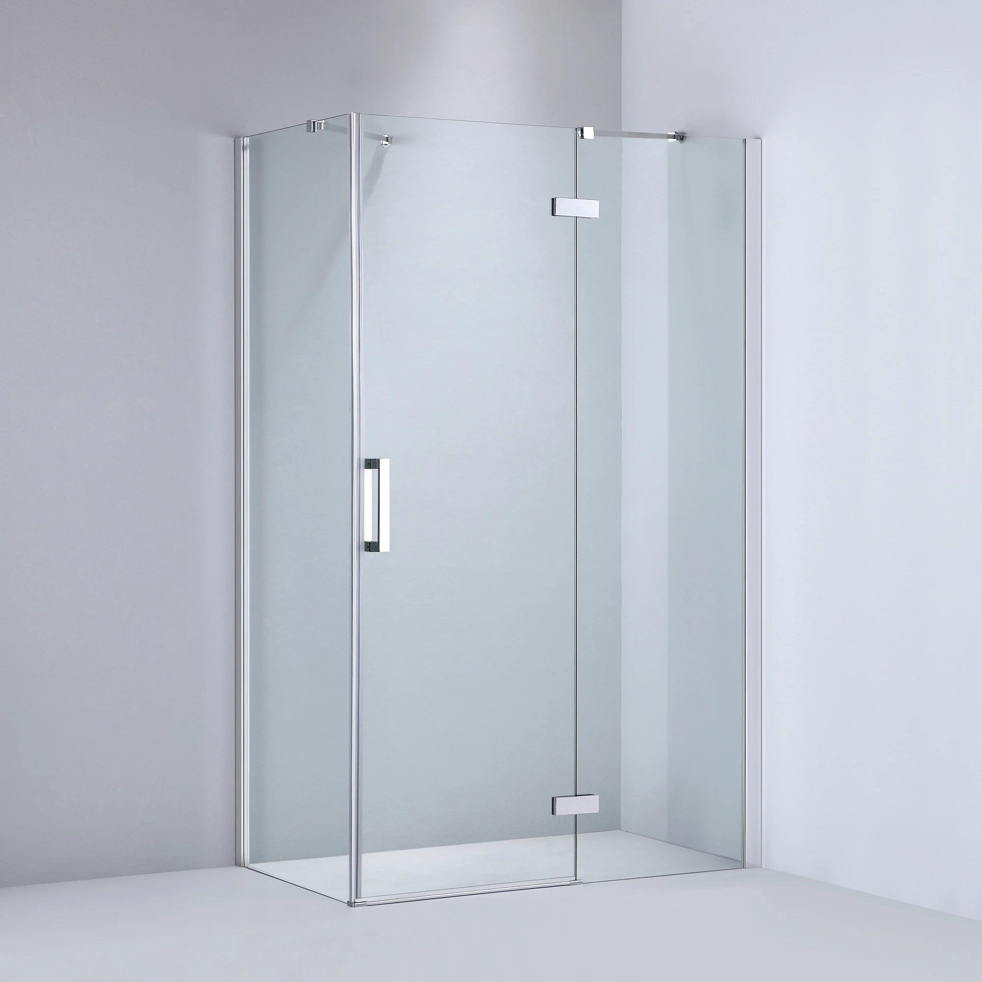 DOTARI BAIE - Cabina de dus WST 02 - PROFIL SILVER STICLA TRANSPARENTA