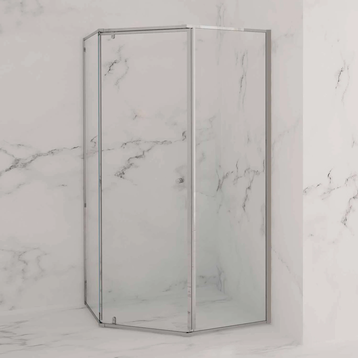 Usa Batanta Dus - Cabina dus WST 06 - STICLA TRANSPARENTA, PROFIL CROMAT