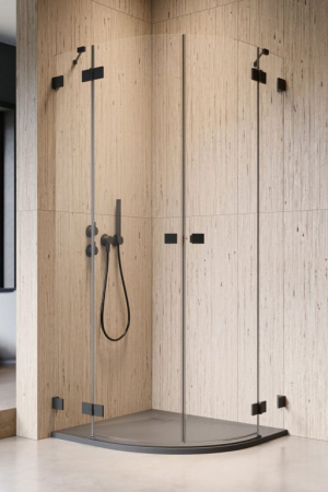 Cabine si cazi RADAWAY - Cabina Essenza Pro 6 PDD - Negru