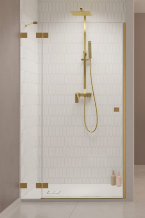 Usi de nisa batante - Cabina Essenza Pro 6 Brushed Gold DWJ