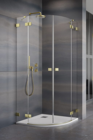 Cabine si cazi RADAWAY - Cabina Essenza Pro 6 PDD - Auriu periat