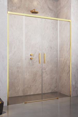 Usi de nisa culisante - Cabina Idea 6 Brushed Gold DWD