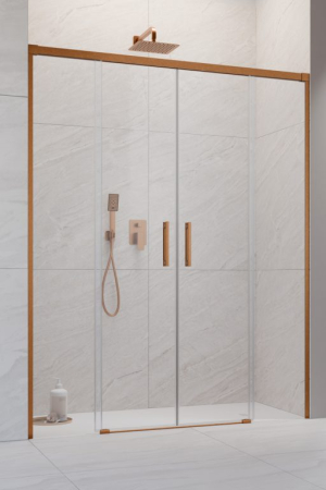 Usi de nisa culisante - Cabina Idea 6 Brushed Copper DWD