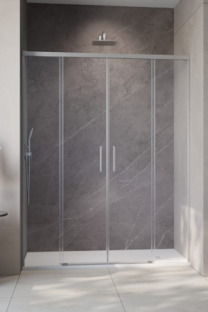 Usi de nisa culisante - Cabina Idea 6 Brushed Nickel DWD