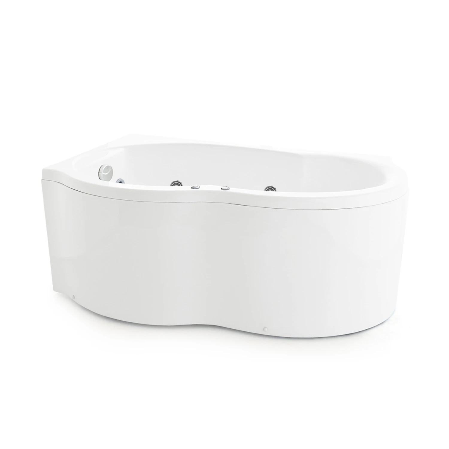 Cazi Asimetrice - Cada ARIANA cu Hidromasaj - 155 x 90 x 62 cm