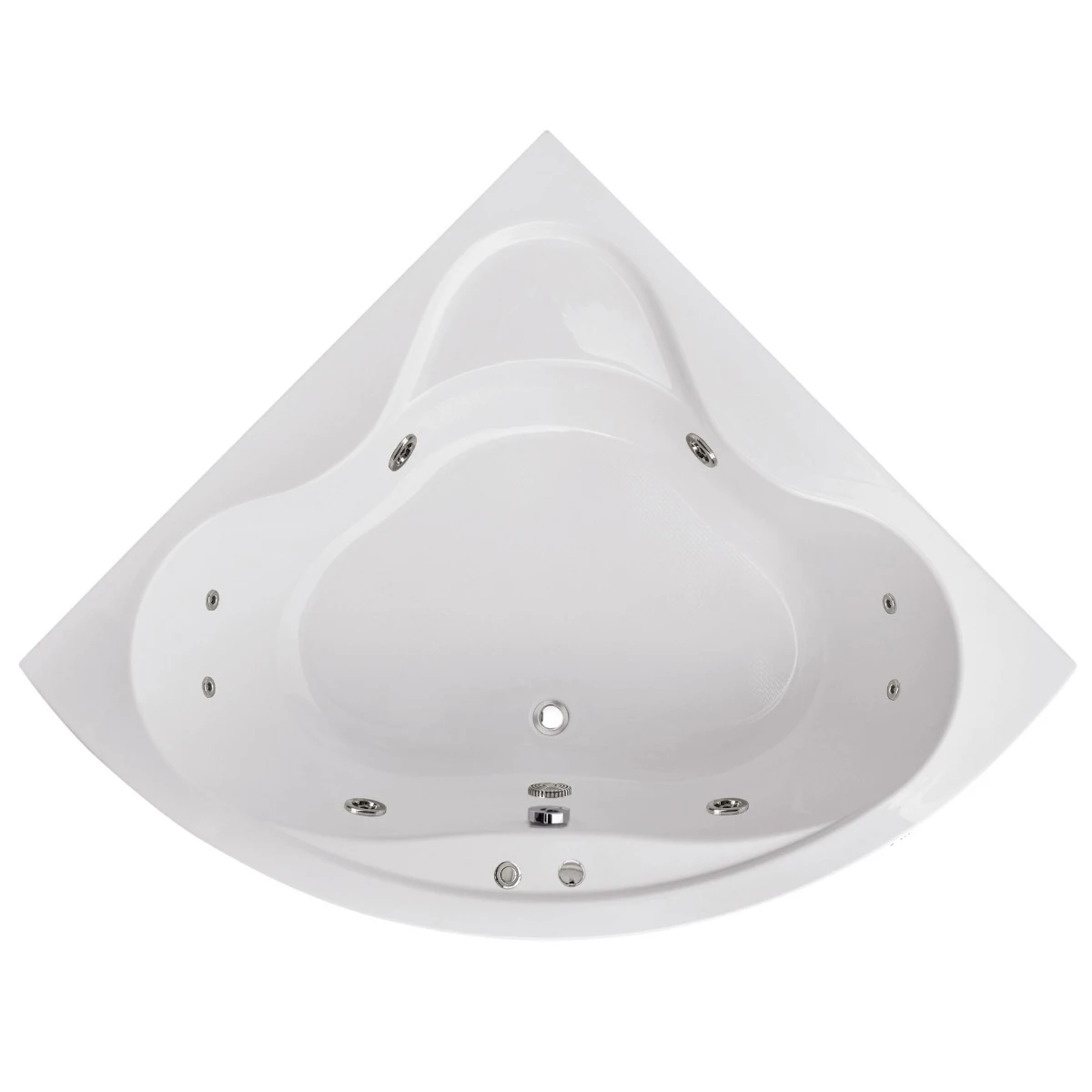 DOTARI BAIE - Cada NAUSICA cu Hidromasaj - 140 x 140 x 59 cm