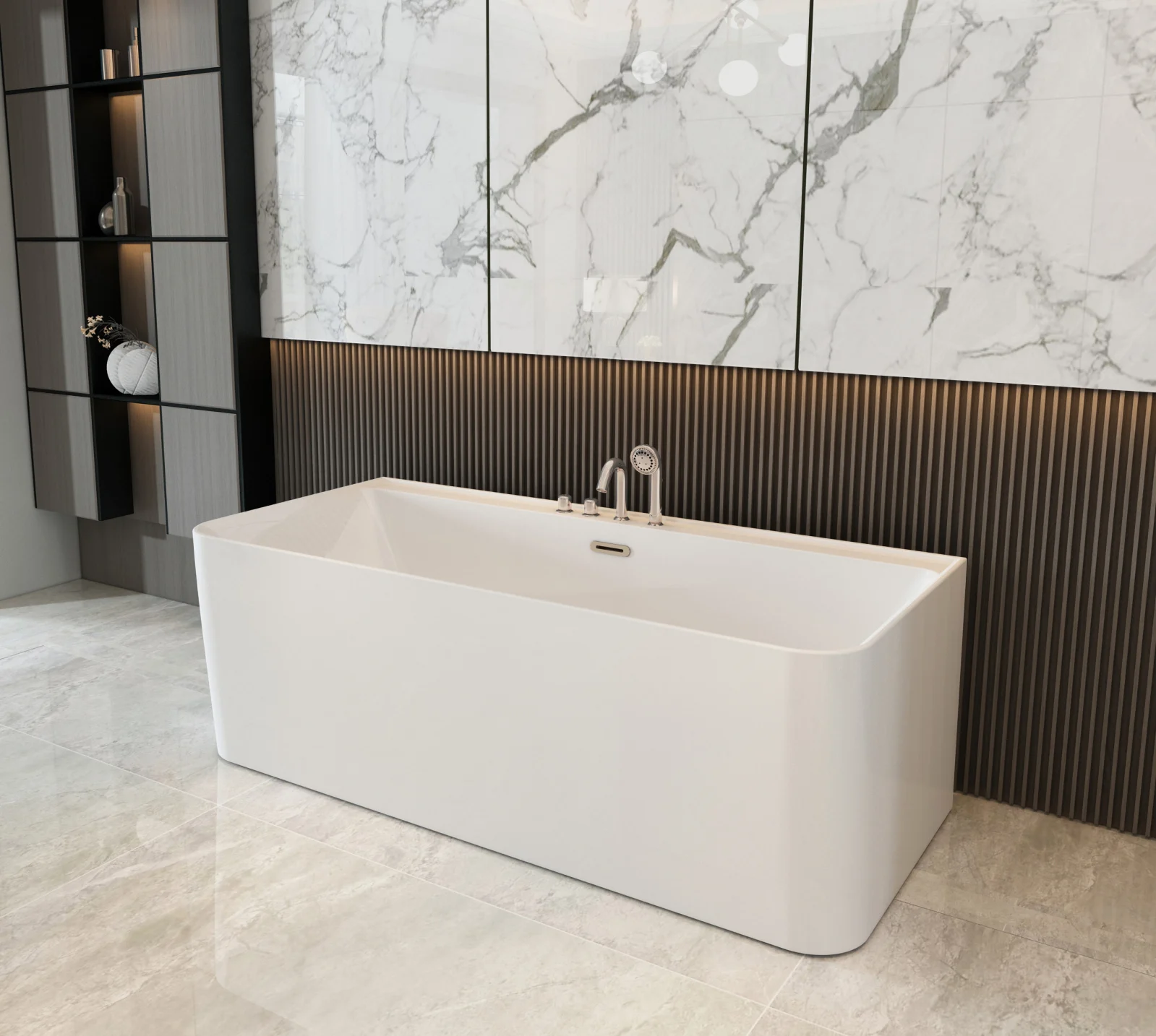 Căzi de baie MONOBLOC - Cada de baie NIRVANA