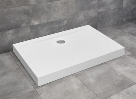 Cabine si cazi RADAWAY - Cada de dus Doros D Compact Stone White