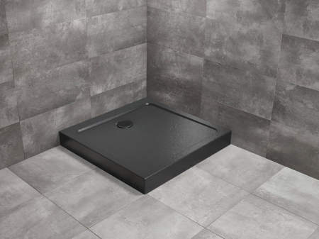 Cabine si cazi RADAWAY - Cădița de duș DOROS C Compact Stone Black