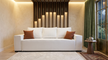 Mobilier D Concept - Canapea extensibilă BOSTON – 242 × 104 cm, extensie 190 × 153 cm