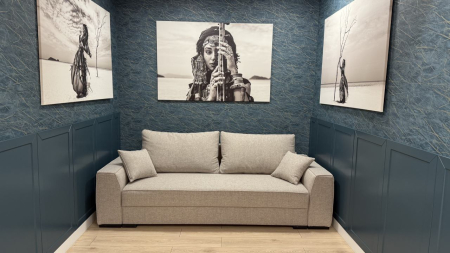 Mobilier D Concept - Canapea extensibilă CARO – 242 × 105 cm, extensie 190 × 153 cm