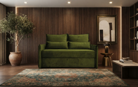 Canapele - Canapea extensibilă ISTAMBUL – 2 locuri, 165 × 110 cm, extensie 140 × 200 cm